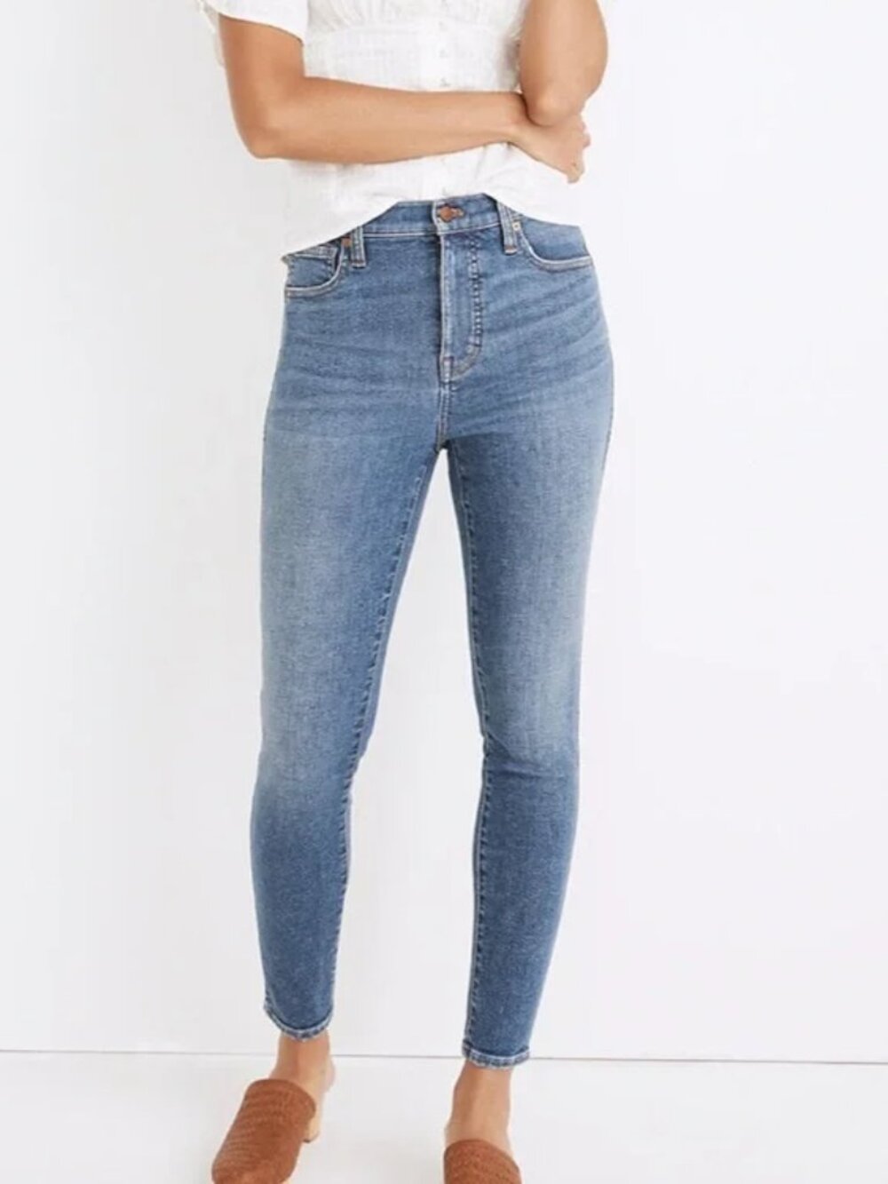 NEW! Madewell 10" High Rise Skinny Crop Jeans